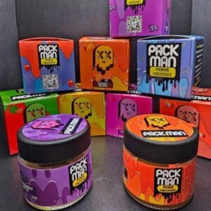 Packman Premium Concentrate Live Resin Sugar offers potent effects, rich flavor, and smooth texture, perfect for dabbing or vaping.