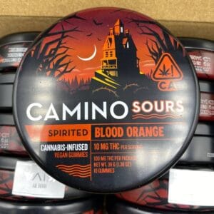 Discover Camino Sours Infused Gummies: tangy, flavorful, cannabis edibles crafted for consistent effects, premium quality, and tailored experiences.