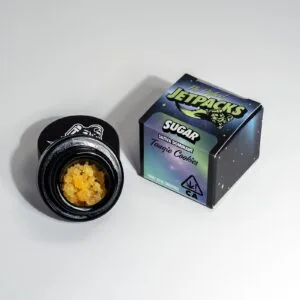 Discover JetPacks Tangie Cookies Badder | 1g: bold citrus and cookie flavors, smooth texture, potent effects, and versatile use.