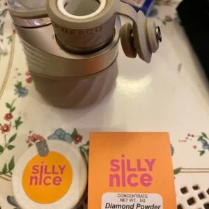Experience SiLLY NiCE Diamond Powder | .5g—pure, potent crystalline concentrate with rich flavor and intense effects with quality.