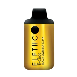 ELF THC Disposable Vape Bar Black Domina X 24K