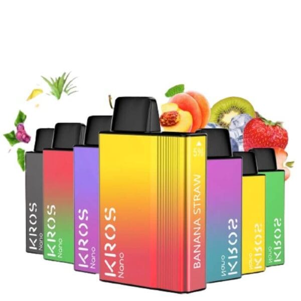 Experience the KROS Disposable Vape 6000 Puffs for long-lasting, flavorful vaping with a sleek, hassle-free design and zero maintenance.