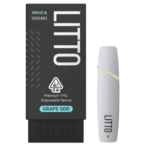 Enjoy the LITTO Disposable Grape God – 1G, offering rich grape flavor, good potent effects, and a smooth vaping experience.