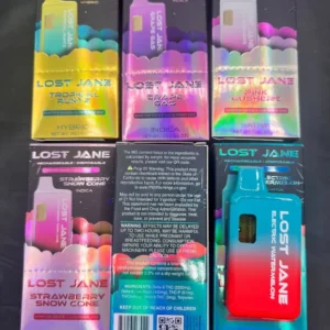 Experience the Lost Jane 3G Disposable – a potent, rechargeable vape delivering premium flavor, smooth hits, and long-lasting enjoyment in every puff.