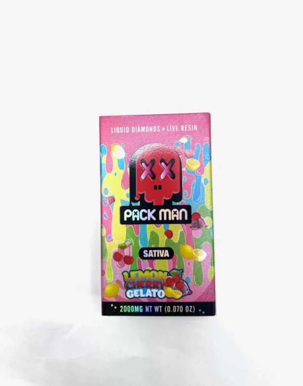 Experience Packman Lemon Cherry Gelato: a flavorful hybrid with citrus, cherry, and creamy notes, balanced effects, and stunning buds.