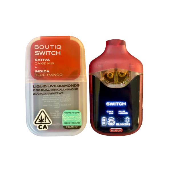 Boutiq Disposable V4 Cake Mix X Blue Mango