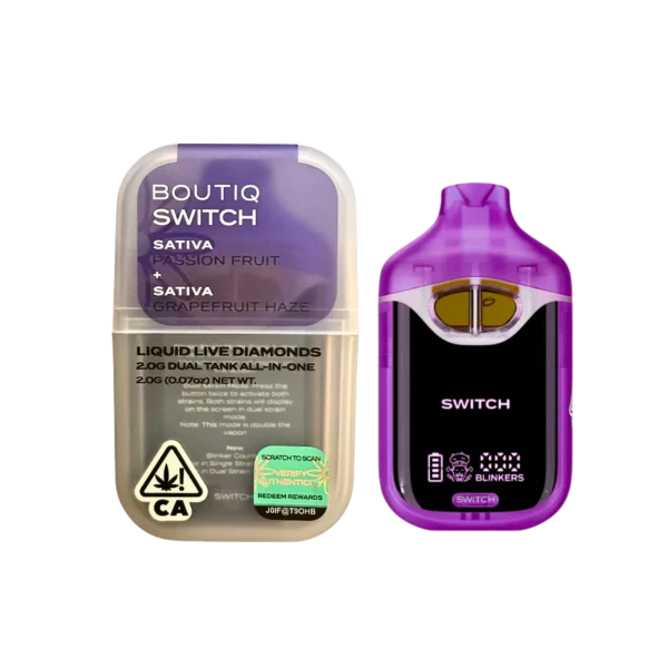 Boutiq Disposable V4 Passion Fruit X Grapefruit Haze