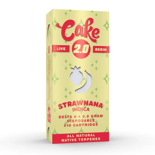 Cake Delta 8 Live Resin Cartridges: 2G