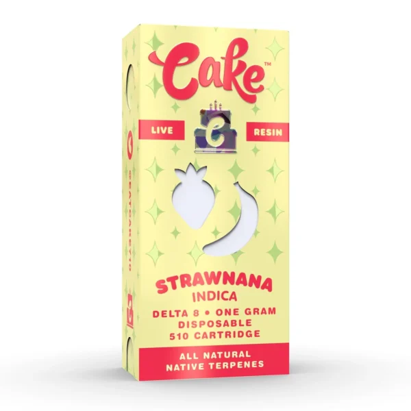 Cake Delta 8 live resin Carts: 1g She hits different cartridge