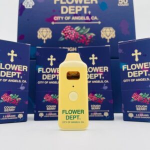 Experience powerful effects and bold flavor with Flower Dept 2.5G Disposable—packed with premium liquid diamond cannabis extract.