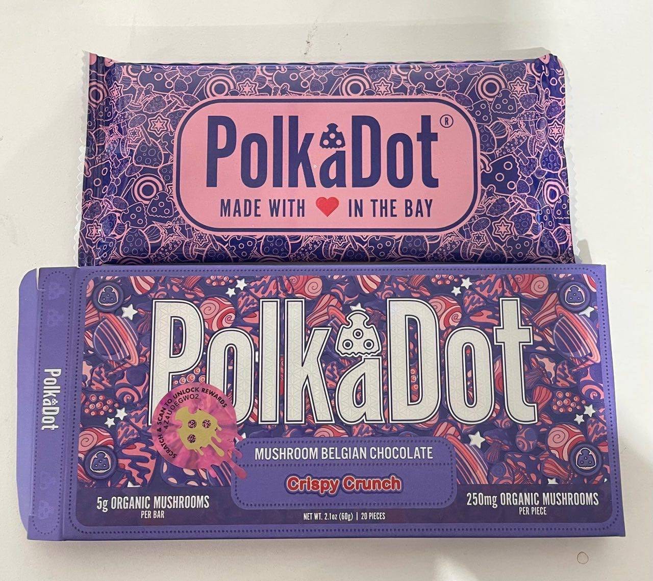 Polkadot 5G Shroom Chocolate Polkadot 5G Shroom Chocolate